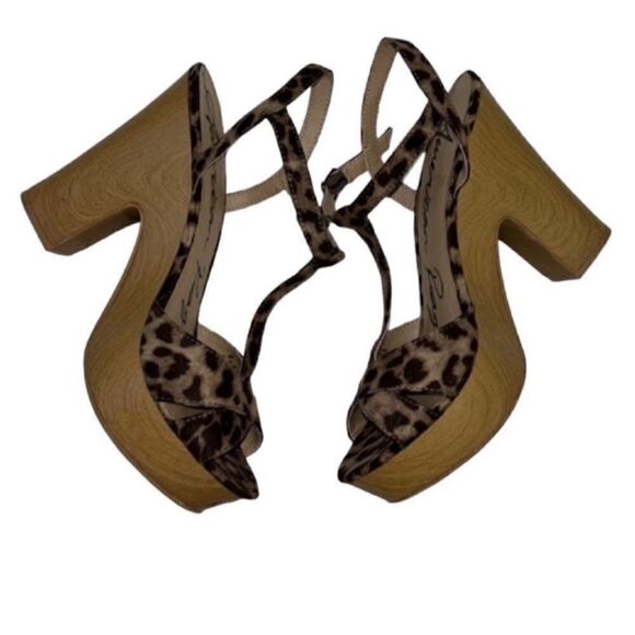 American Rag Platform Leopard Print Heels(Size 9.5M) - Picture 4 of 7